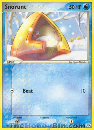 Snorunt #64/106 Common - EX Emerald Pokemon card
