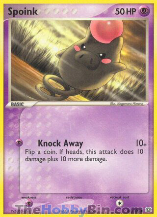 0065 Spoink Common Emerald