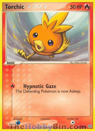 Torchic #69/106 Common - EX Emerald Pokemon card