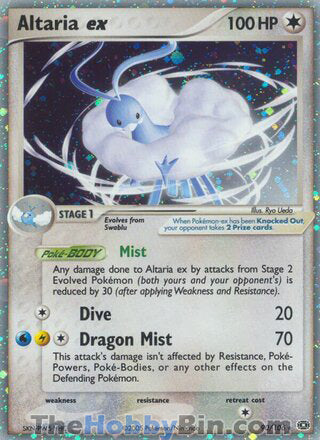 Altaria ex EX Emerald Ultra Rare #90/106