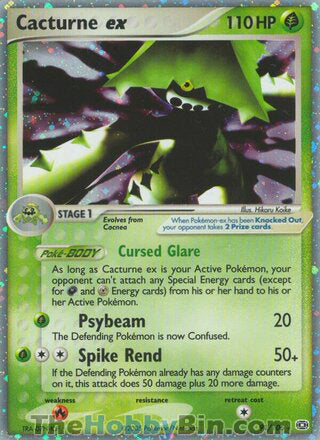 Cacturne ex EX Emerald Ultra Rare #91/106