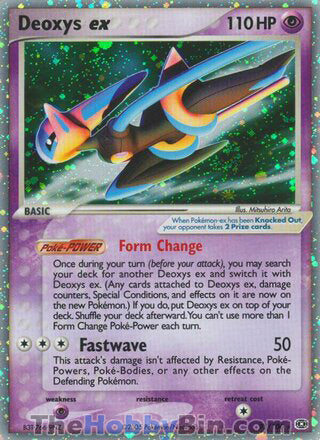 0093 Deoxys ex Ultra Rare Emerald