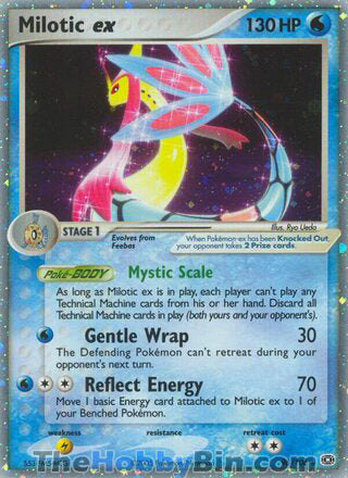 Milotic ex EX Emerald Ultra Rare #96/106