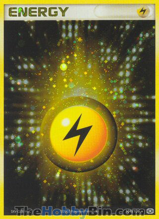 Lightning Energy #104/106 Holo Rare - EX Emerald Pokemon card
