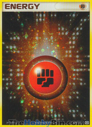 Fighting Energy #106/106 Holo Rare - EX Emerald Pokemon card