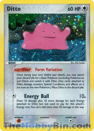 Ditto EX FireRed & LeafGreen Holo Rare #4/112