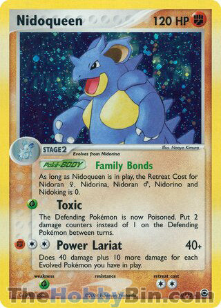 0009 Nidoqueen Holo Rare FireRed & LeafGreen