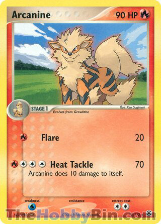 Arcanine EX FireRed & LeafGreen Rare #18/112