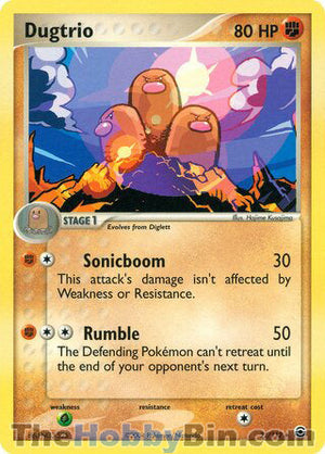 0022 Dugtrio Rare FireRed & LeafGreen