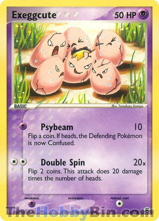 Exeggcute #33/112 Uncommon - EX FireRed & LeafGreen Pokemon card