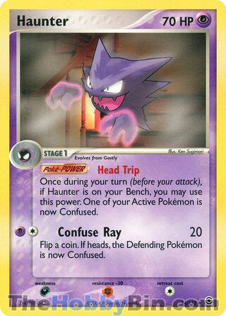 Haunter EX FireRed & LeafGreen Uncommon #34/112