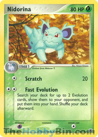 Nidorina #40/112 Uncommon - EX FireRed & LeafGreen Pokemon card