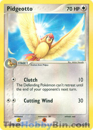 Pidgeotto EX FireRed & LeafGreen Uncommon #45/112