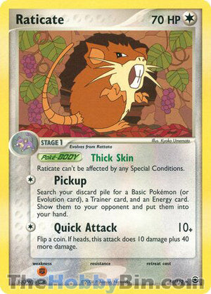 0048 Raticate Uncommon FireRed & LeafGreen