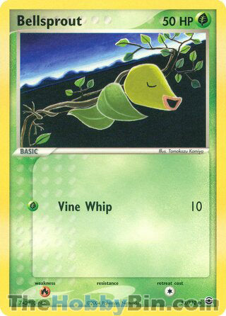 Bellsprout #53/112 Common - EX FireRed & LeafGreen Pokemon card