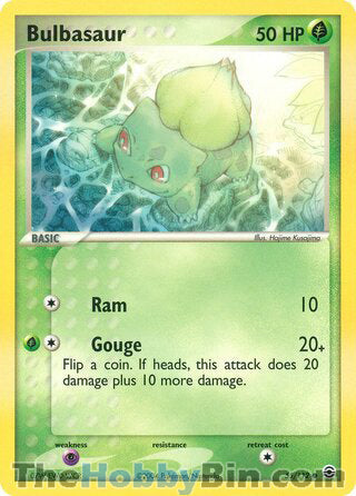 Bulbasaur #55/112 Common - EX FireRed & LeafGreen Pokemon card