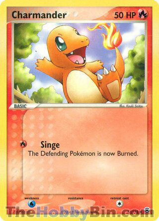 Charmander #57/112 Common - EX FireRed & LeafGreen Pokemon card