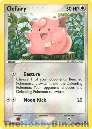 Clefairy EX FireRed & LeafGreen Common #59/112