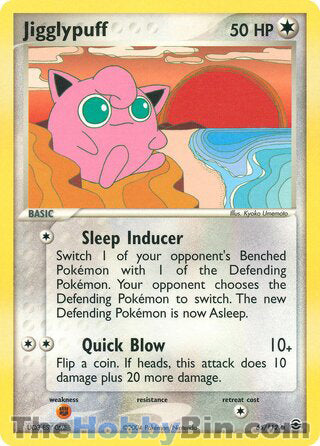 Jigglypuff #65/112 Common - EX FireRed & LeafGreen Pokemon card