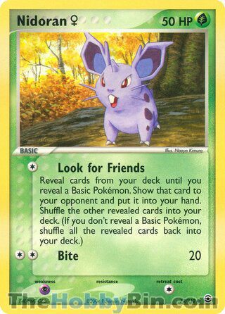 Nidoran F #70/112 Common - EX FireRed & LeafGreen Pokemon card