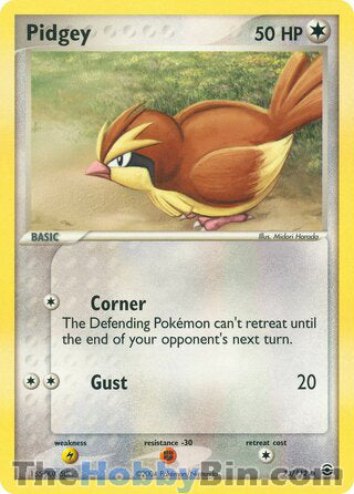 Pidgey EX FireRed & LeafGreen Common #73/112