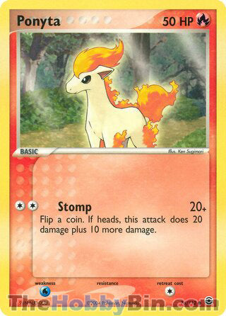 Ponyta EX FireRed & LeafGreen Common #76/112