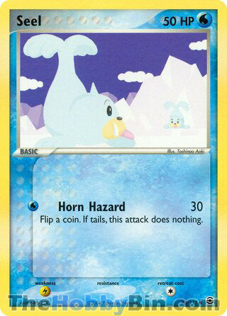 Seel #78/112 Common - EX FireRed & LeafGreen Pokemon card