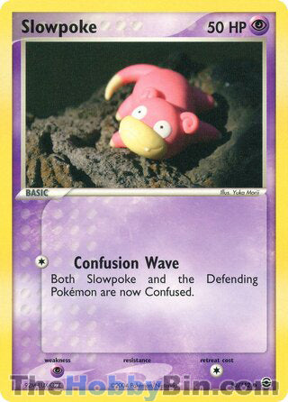 Slowpoke #80/112 Common - EX FireRed & LeafGreen Pokemon card