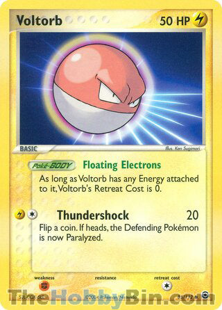 Voltorb #85/112 Common - EX FireRed & LeafGreen Pokemon card