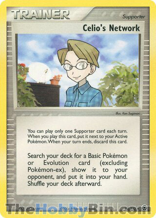 Celio's Network #88/112 Uncommon - EX FireRed & LeafGreen Pokemon card
