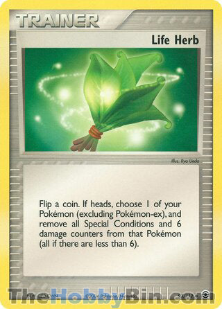Life Herb #93/112 Uncommon - EX FireRed & LeafGreen Pokemon card