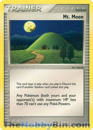 Mt. Moon #94/112 Uncommon - EX FireRed & LeafGreen Pokemon card