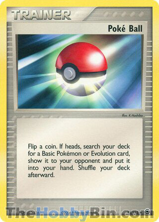 Poke Ball #95/112 Uncommon - EX FireRed & LeafGreen Pokemon card