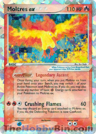 Moltres ex EX FireRed & LeafGreen Secret Rare #115/112