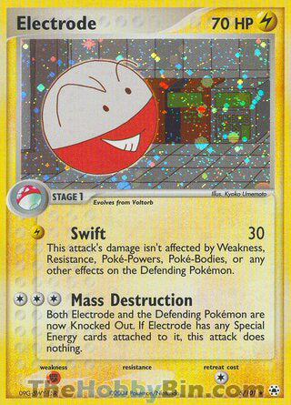 Electrode EX Hidden Legends Holo Rare #5/101