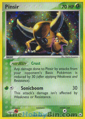 0013 Pinsir Holo Rare Hidden Legends