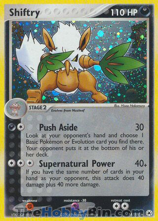 Shiftry EX Hidden Legends Holo Rare #14/101