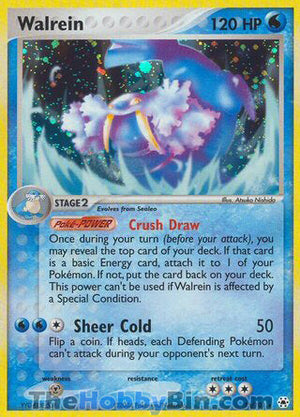 0015 Walrein Holo Rare Hidden Legends