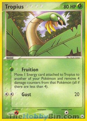 0027 Tropius Rare Hidden Legends