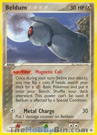 Beldum #29/101 Uncommon - EX Hidden Legends Pokemon card