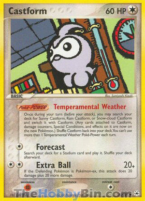 0030 Castform Uncommon Hidden Legends