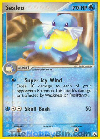 Sealeo #47/101 Uncommon - EX Hidden Legends Pokemon card
