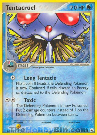 Tentacruel EX Hidden Legends Uncommon #51/101