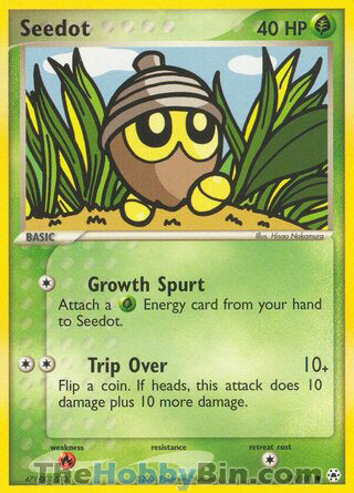 0071 Seedot Common Hidden Legends