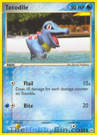 Totodile #79/101 Common - EX Hidden Legends Pokemon card