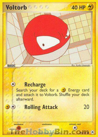 Voltorb EX Hidden Legends Common #80/101