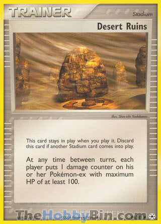 Desert Ruins EX Hidden Legends Uncommon #88/101