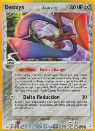 0004 Deoxys Holo Rare Holon Phantoms
