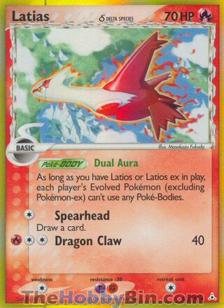 Latias EX Holon Phantoms Holo Rare #11/110