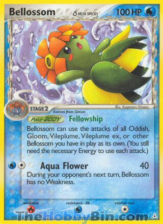 Bellossom EX Holon Phantoms Rare #19/110